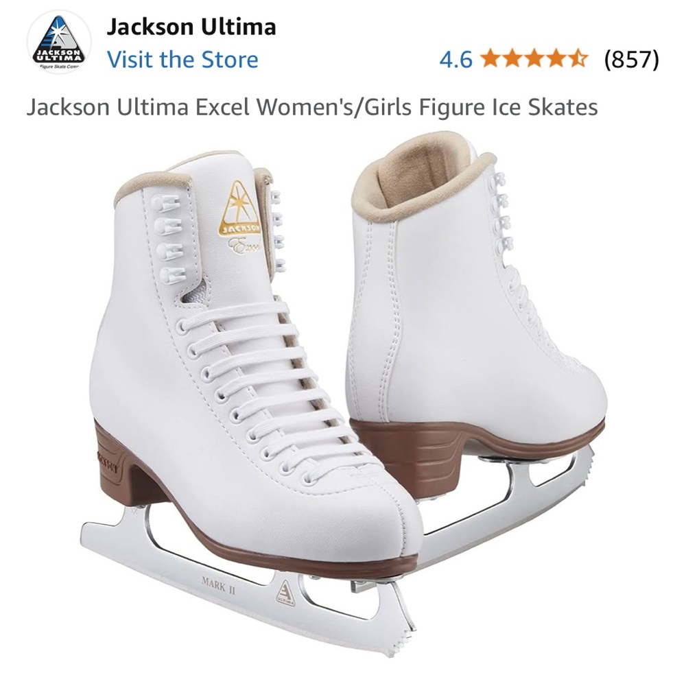 Jackson Ultima Excel Women's/Girls Figure Ice Skates